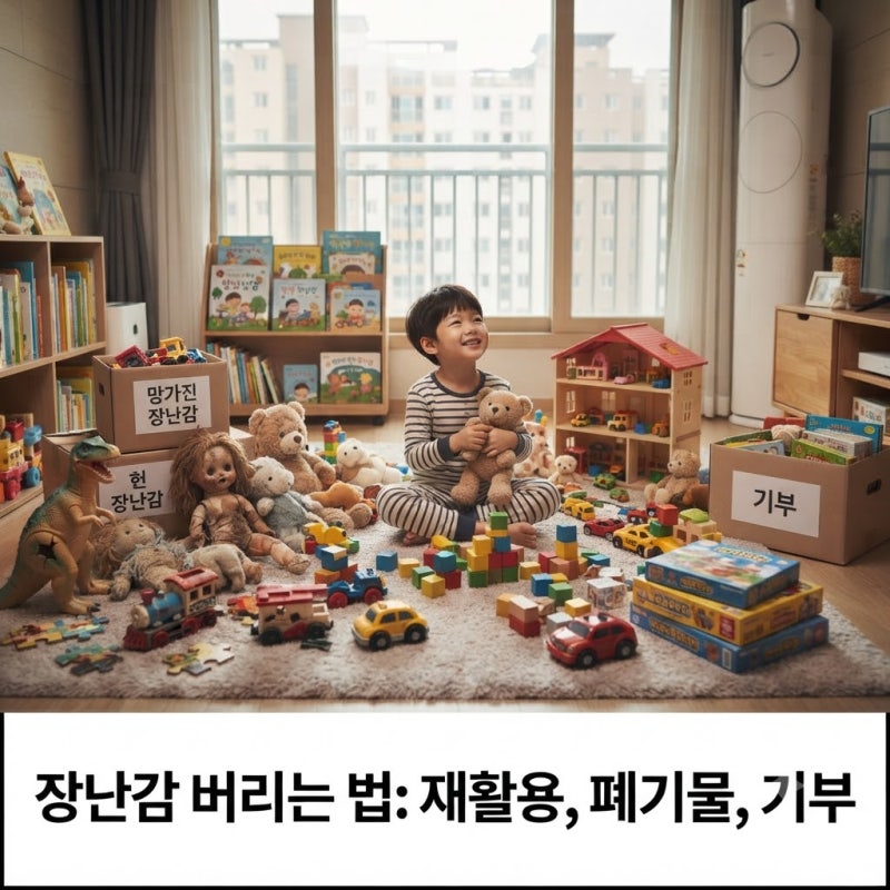 아기 장난감 버리는 법 2026 분리배출 폐기물 스티커 기부처까지 총정리