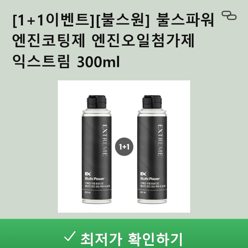 내 차 엔진 소음·진동 완벽 해결!불스원 불스파워 엔진코팅제 익스트림 300ml 솔직 후기 & 관....