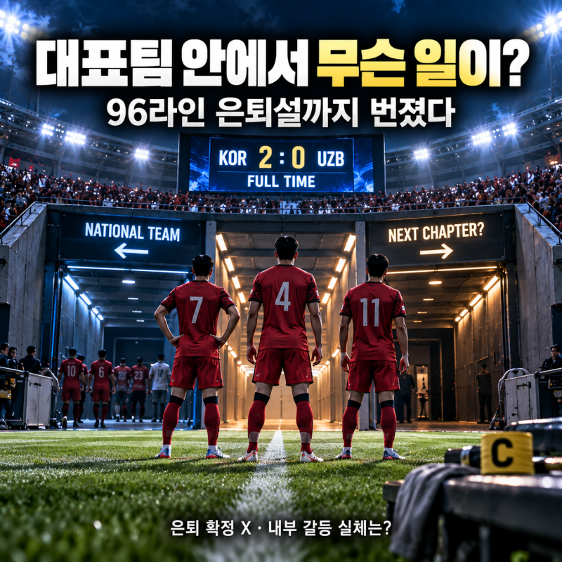 김민재·황인범·황희찬 ‘96라인 은퇴설’까지…한국 축구대표팀 안에서 대체 무슨 일이 벌....