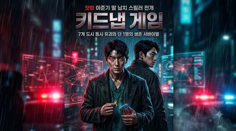 키드냅 게임 첫방 이준기 딸 납치 스릴러 전개