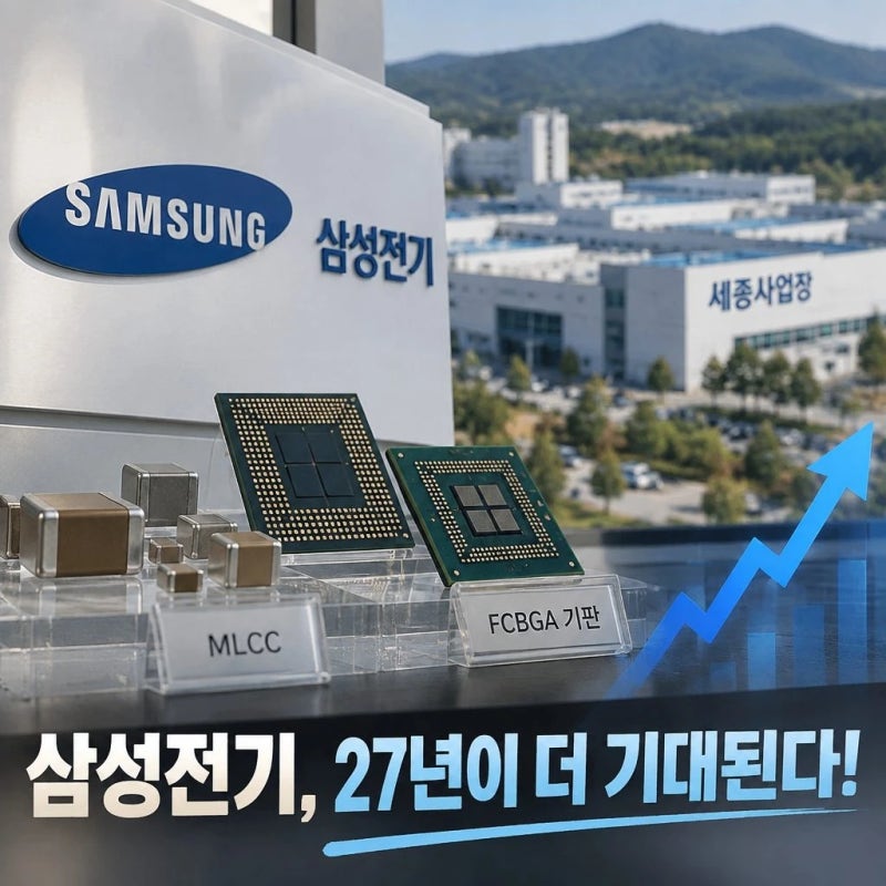 계속 오르는 삼성전기 주가, 벌써 27년이 기대되는 이유는? 한판에 총정리!