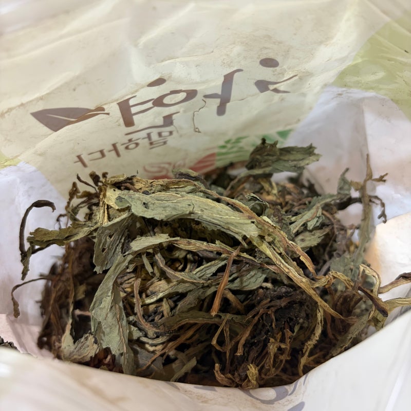 비염에 어떤 것이 좋을까. (곰보배추차, 곰보배추즙)