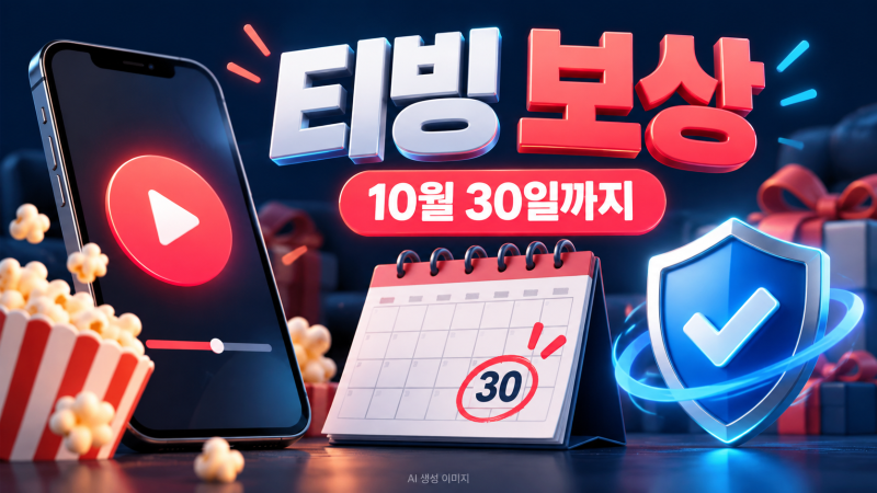 티빙 보상 재신청 10월 30일까지, 자동 제공과 직접 신청을 구분하는 법