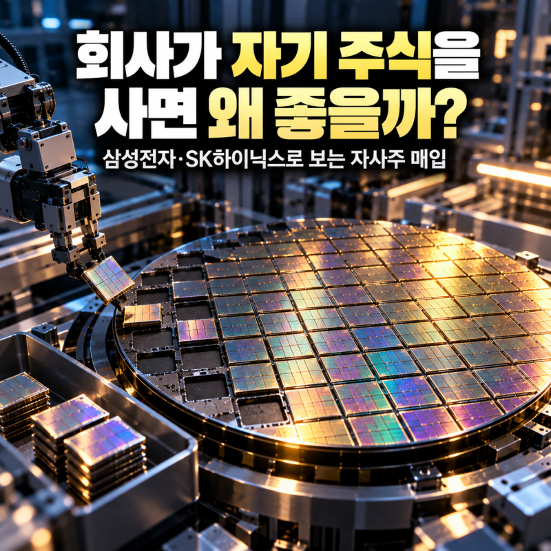 삼성전자·SK하이닉스 자사주 매입 끝난다…주주들은 왜 ‘자사주 매입’에 환호할까?