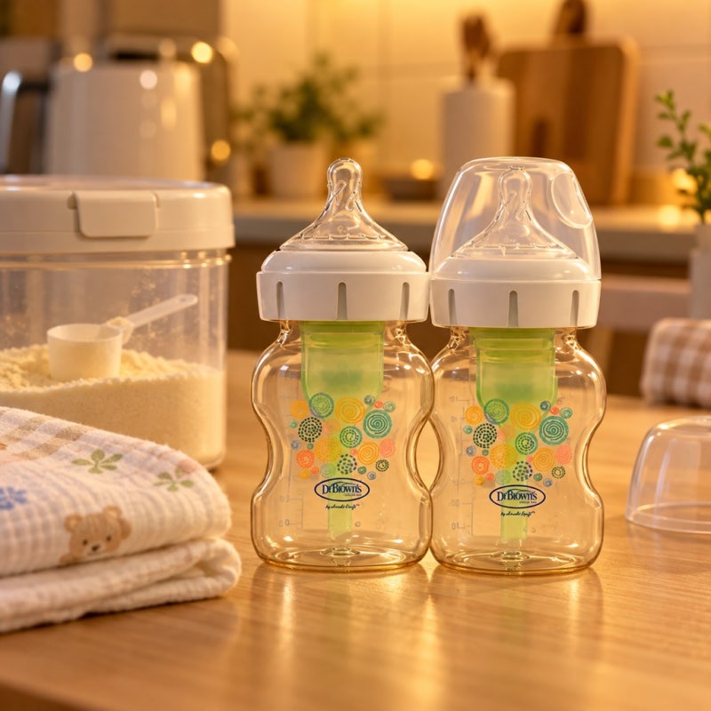 젖병 추천 닥터브라운 PPSU 와이드넥 150ml, 사기 전 꼭지 단계부터 확인했어요