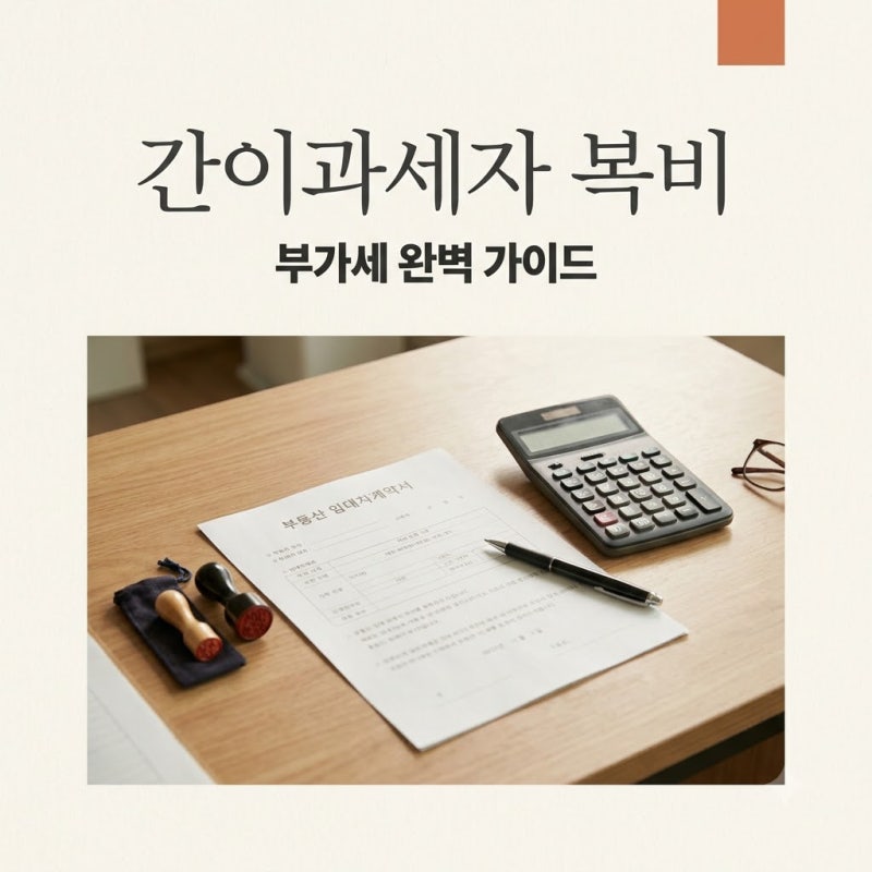 간이과세자 부동산 복비 부가세 10% 내야 할까?