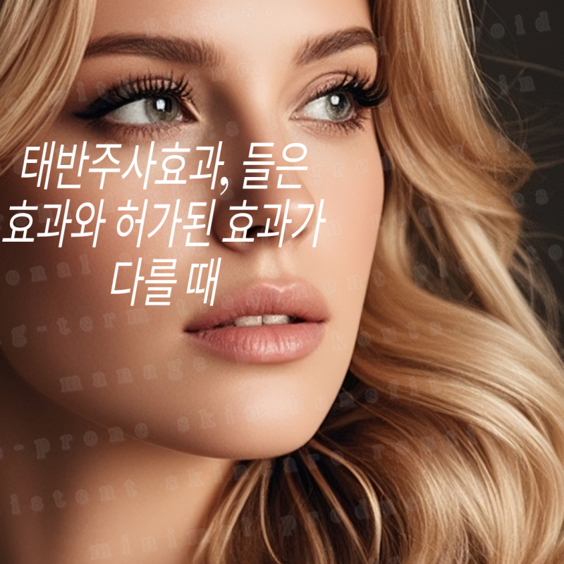 태반주사효과, 들은 효과와 허가된 효과가 다를 때