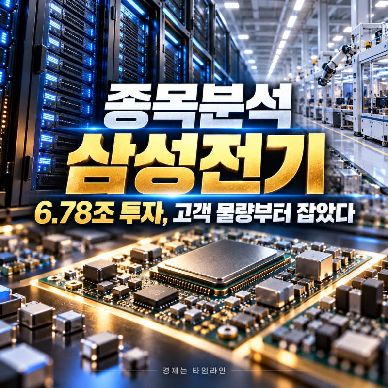 종목분석 삼성전기 주가 전망 '6.78조 투자, 고객 물량부터 잡았다' 대체 무슨 일?