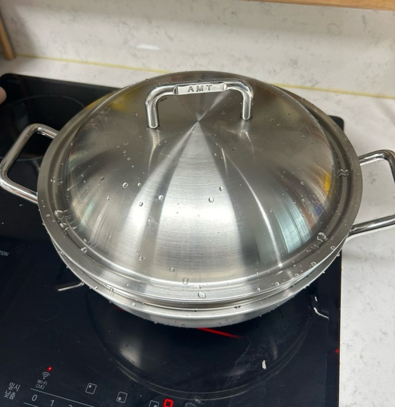 AMT 샤프라인 파티웍 28cm 통5중 인덕션 냄비 6개월 사용 후기