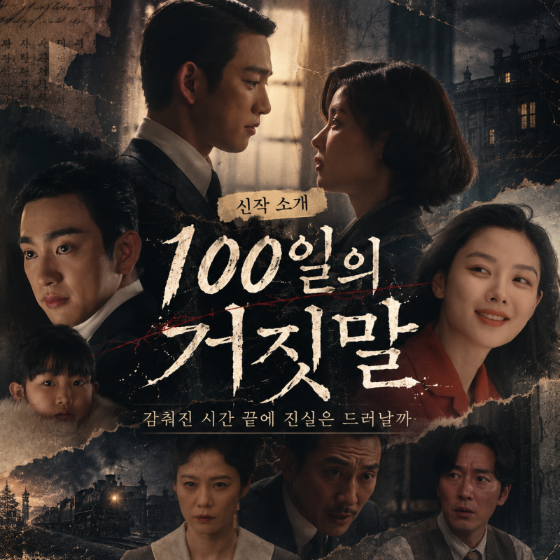 100일의 거짓말 첫방 10월 10일, 김유정이 소매치기에서 ‘밀정’이 된 이유…박진영은 왜 의....