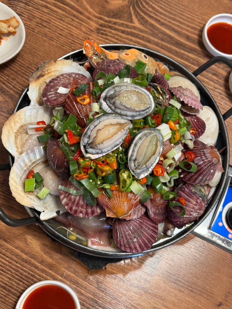 창원 반송시장 맛집 해물탕맛집 돼지조개