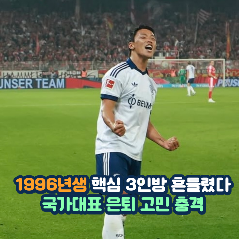 국가대표 핵심 김민재 황인범 황희찬 3인방 왜 은퇴까지 고민했나 내부 분위기 심상치 않습....