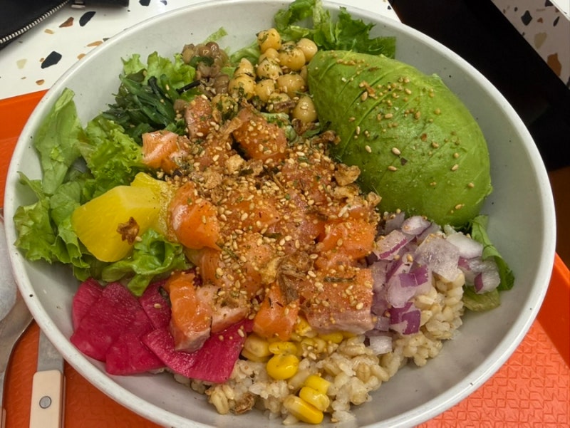 코엑스 근처 맛집 샐러드 올라포케 삼성점 포장, 혼밥 추천