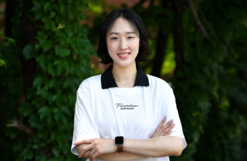 "선수 때는 안 떨렸는데..." 22시즌 누빈 '꽃사슴' 황연주, 유니폼 벗자마자 마이크 잡은 이유