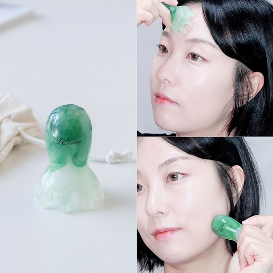문어괄사 추천 제이끌레르 두피괄사 마사지기 사용방법