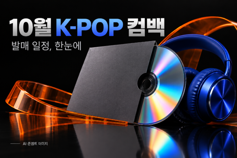 10월 컴백 일정 모아봤어요｜12일 라인업부터 아이브·아일릿·라이즈까지
