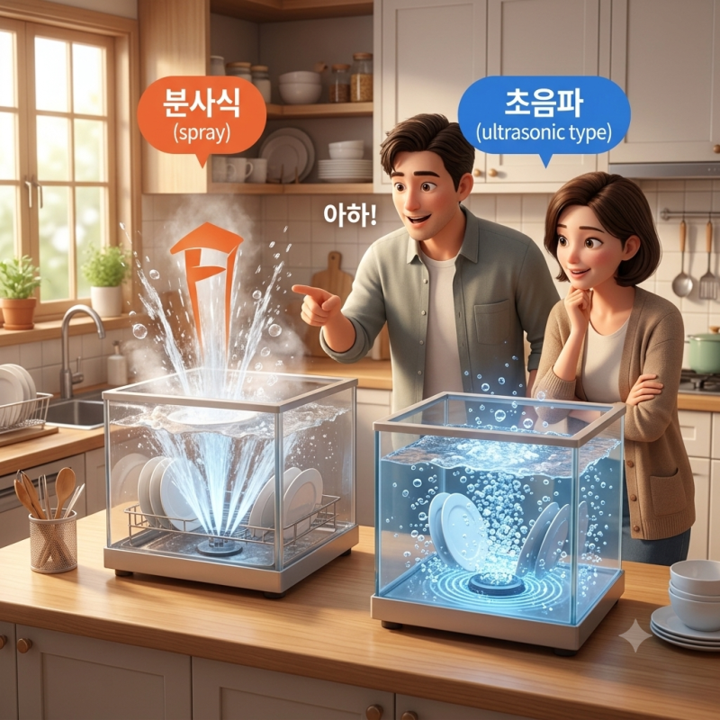 초음파식기세척기만으로 설거지를 통째로 맡겨도 될까??