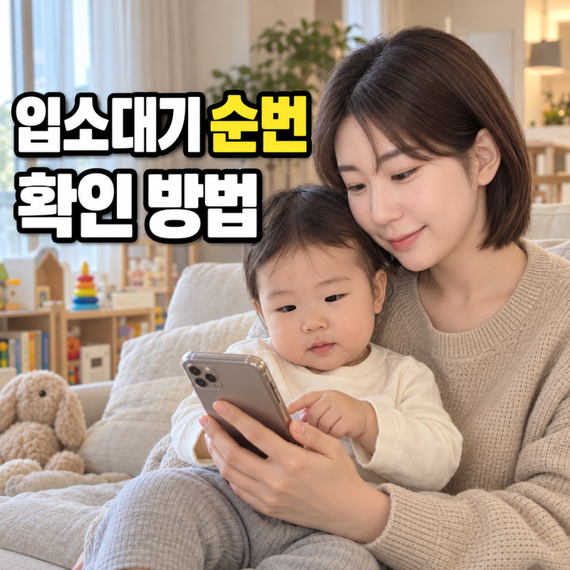 어린이집 입소대기 순번 확인 방법, 순번이 뒤로 밀렸다면?