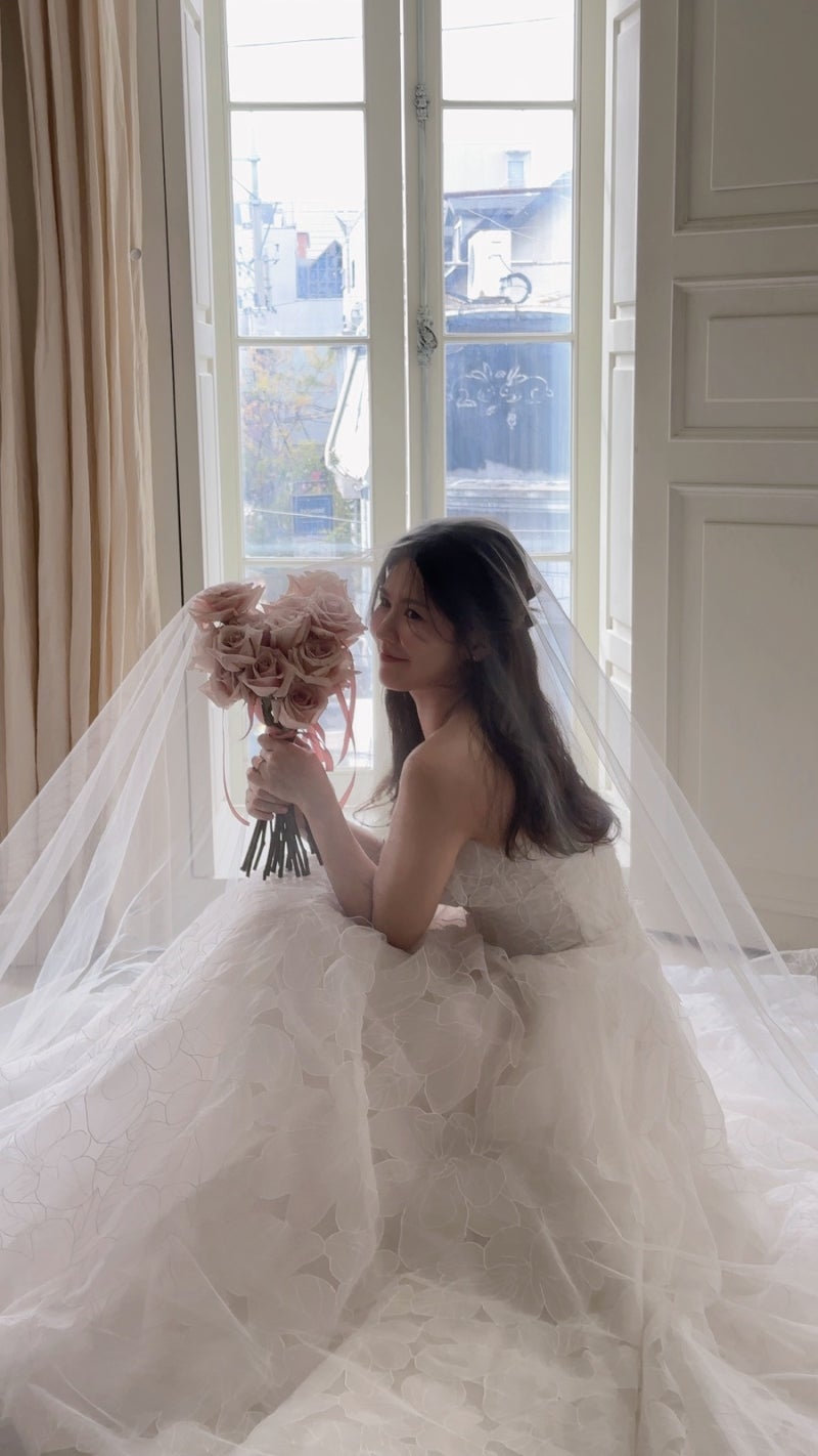 [유밍 Wedding.8] 웨딩촬영 부케 꽃꿈플라워 내돈내산 후기(대박 10000% 강추)