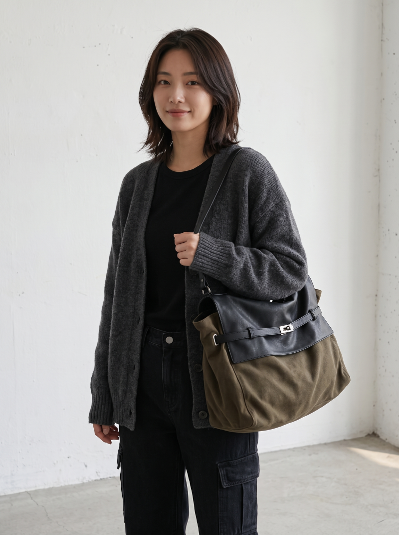 사복 여신 난리난 그 가방! 20만원대 문가영 가방 도대체 어디 거길래?