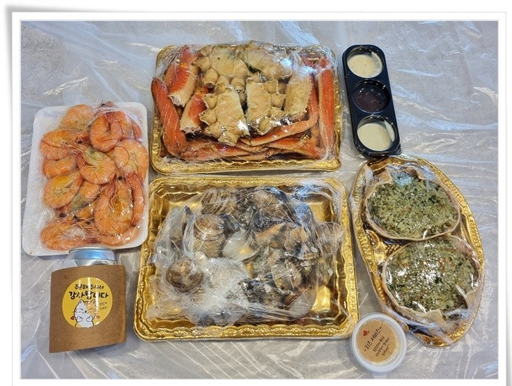 노량진수산시장 대게 집들이용으로 두 마리 포장해온 후기