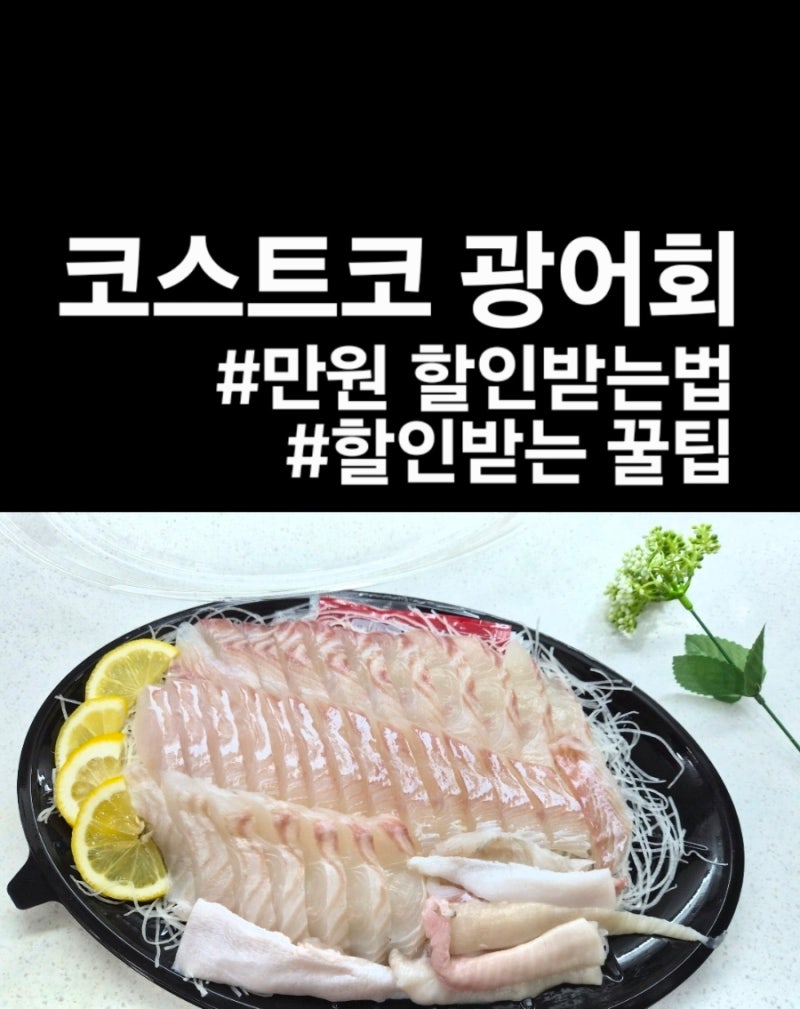 코스트코 광어회 만원 할인 받는 법 꿀팁 공개! 할인없는 코코에서 이게 가능해?