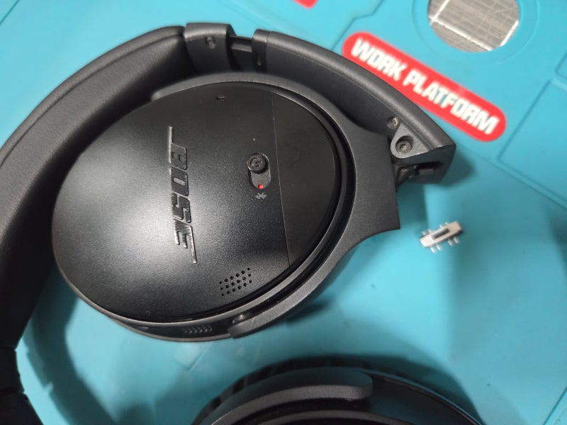 보스 QC35 수리 BOSE QC35 전원 버튼 교체 수리 12 - 보스 헤드폰 택배 수리. 울산시 남구 야음동