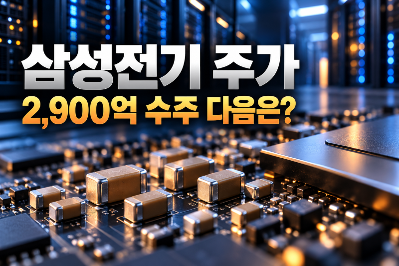 삼성전기 주가, 2,900억 수주 다음은?