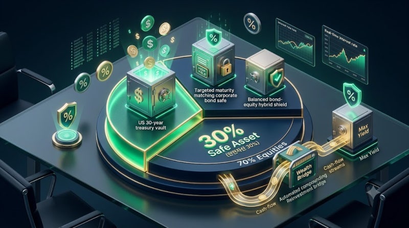 IRP 안전자산 30% 의무 규정, 퇴직연금 수익률 갉아먹지 않고 알차게 채우는 추천 채권 ETF Top 3