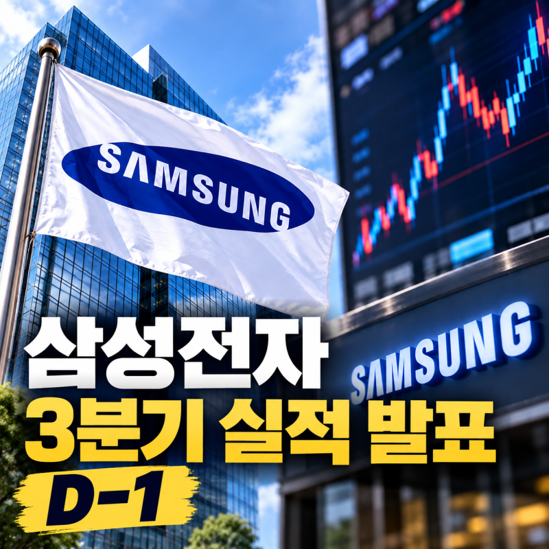 “영업익 100조 간다는데?” 삼성전자 3분기 실적 발표 내일…주가는 어떻게 될까