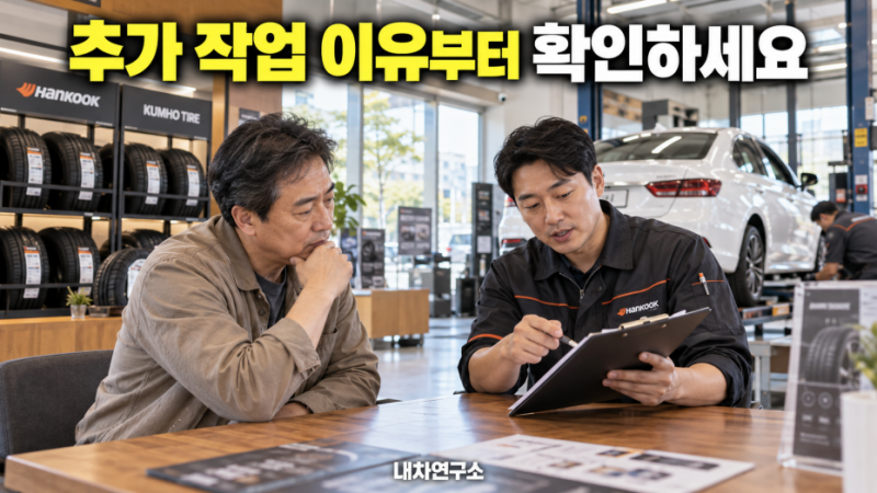 타이어 교체 후 휠 얼라인먼트, 꼭 해야 할까? 추가 비용 내기 전 확인할 것