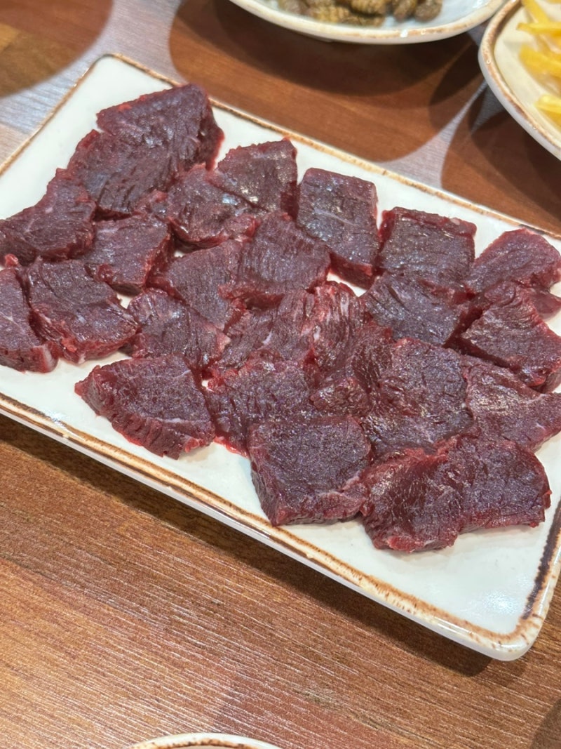 대구 뭉티기 맛집 도아생고기 오드레기 맛있는 내당역 술집