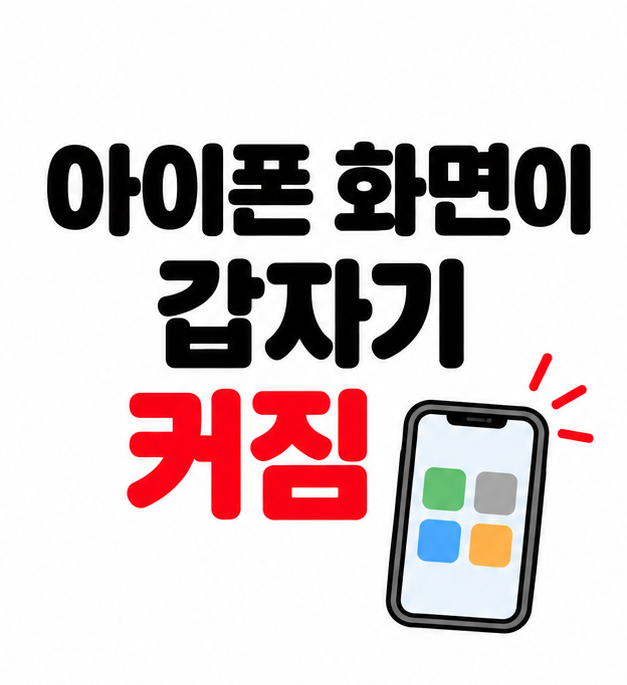 아이폰 화면이 갑자기 커짐, 세 손가락으로 확대 해제하는 방법