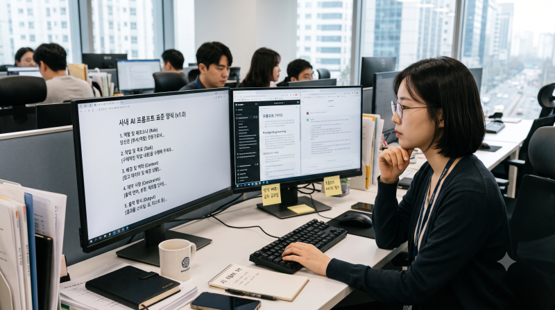 사내 AI 프롬프트 템플릿: 직무별 업무 효율을 극대화하는 일잘러 프롬프트 20선