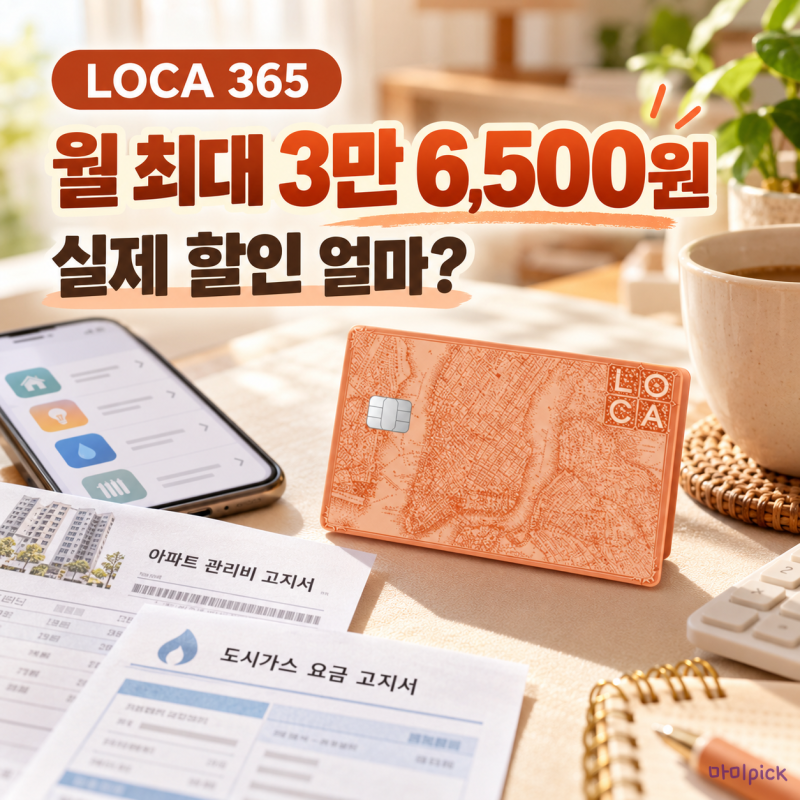 롯데카드 LOCA 365 혜택, 전월실적 50만 원이면 실제 할인 얼마일까?