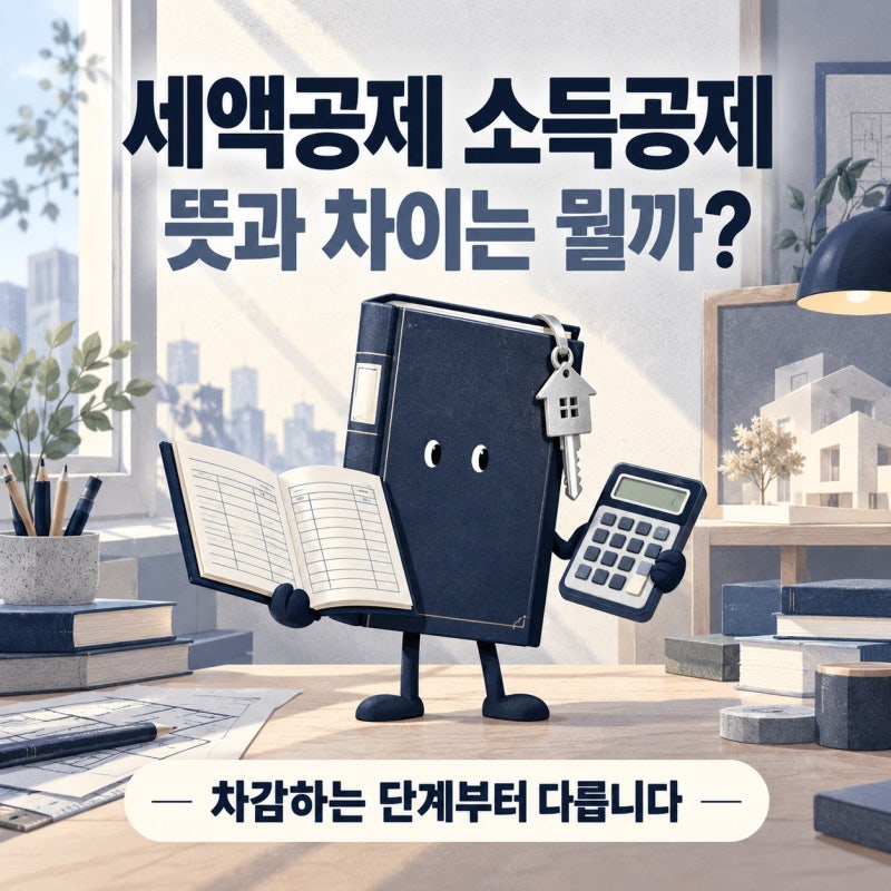 세액공제 소득공제 뜻과 차이는 뭘까?