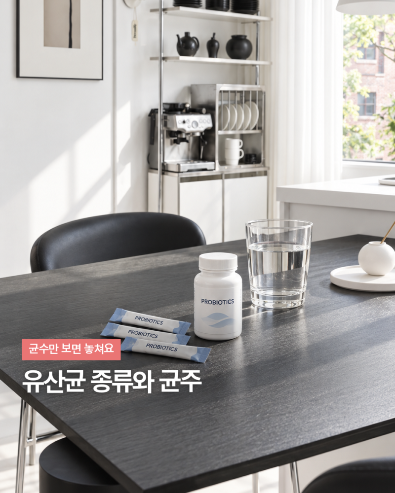유산균 보장균수와 섭취 방법, 제품 표시에서 확인할 점