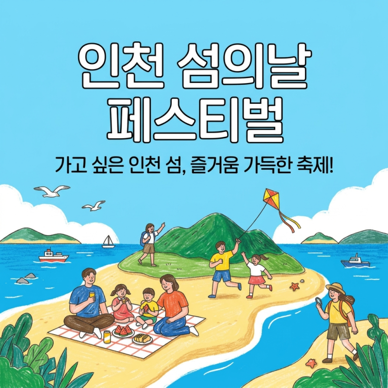 인천섬의날페스티벌 일정부터 프로그램까지 싹 다 정리해드려요!