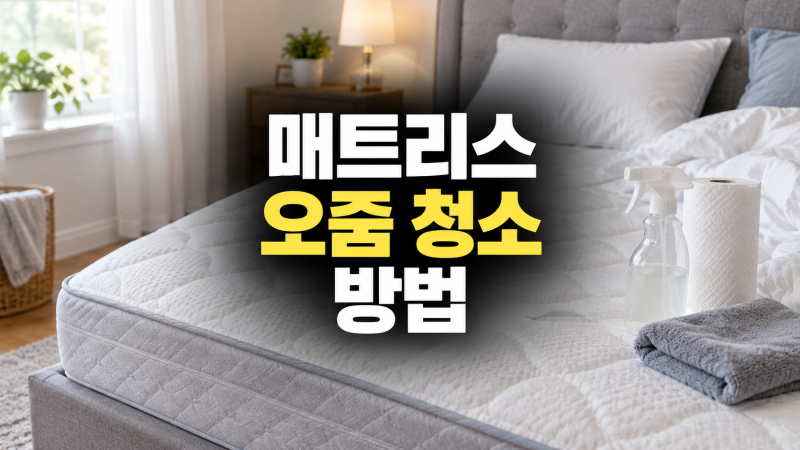 침대 매트리스 오줌 청소 방법: 얼룩 제거, 자국 지우기, 찌든 냄새 빼는 법