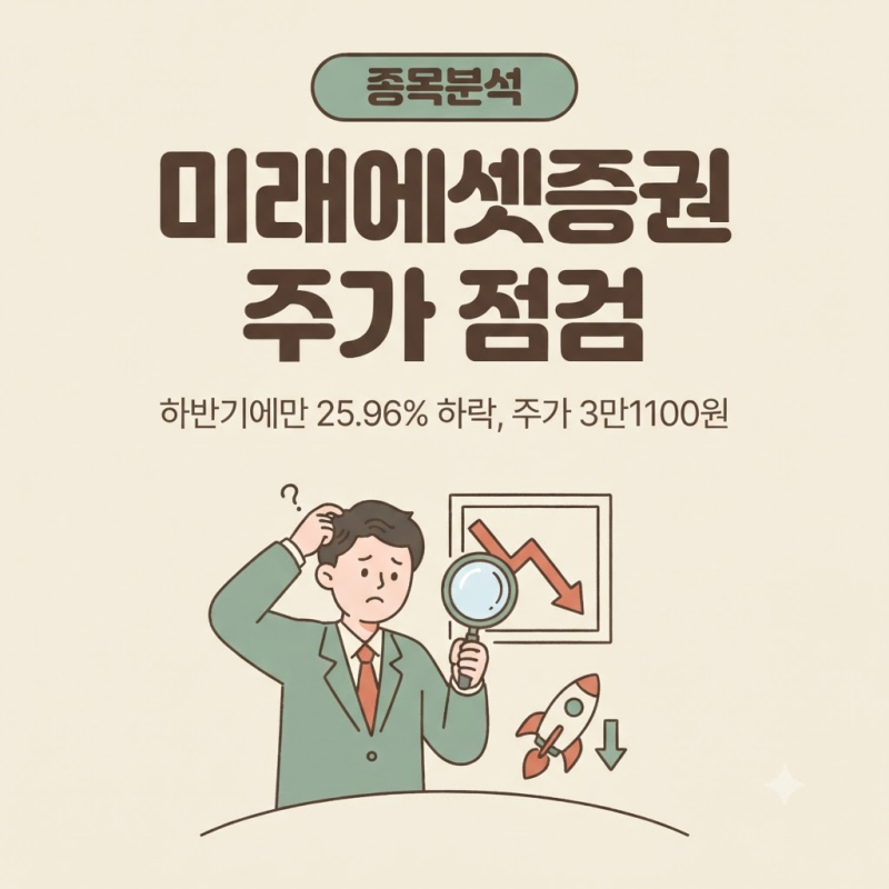 미래에셋증권 주가, 스페이스X 평가손실과 거래 가뭄 영향 점검