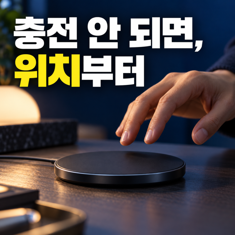 갤럭시 폴드8 무선 충전 안 될 때, 코일 위치부터 확인하세요