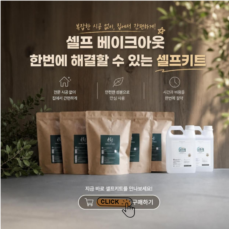 셀프베이크아웃 시공 필수템! 가성비 베이크아웃세트 정보 구매하는 방법