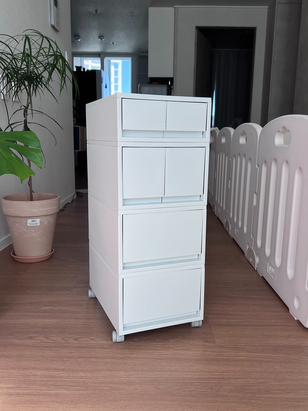 아기 수납함 추천 ✳️기갈대졸업 그리고 #무인양품 트롤리
