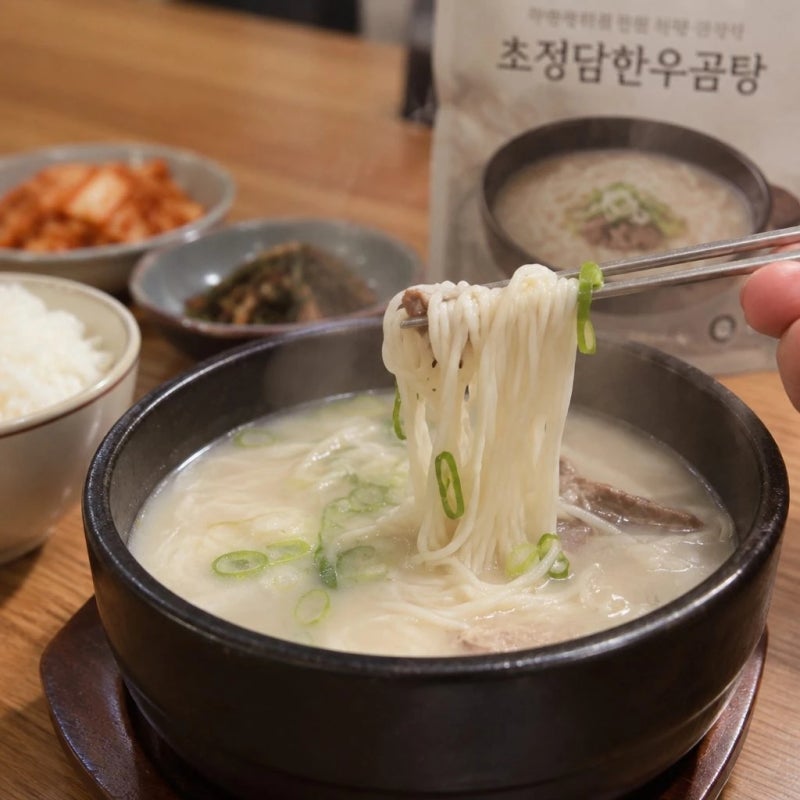 | 초정담 한우곰탕 | 무항생제 사골곰탕 500g 한우 곰국 사골국 세트 추천 정보