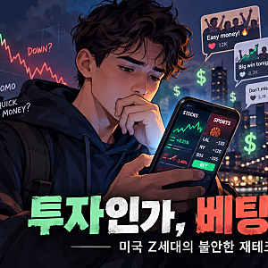 주식 살 돈으로 스포츠 베팅을 하는 미국 Z세대들? 무슨 이유일까...
