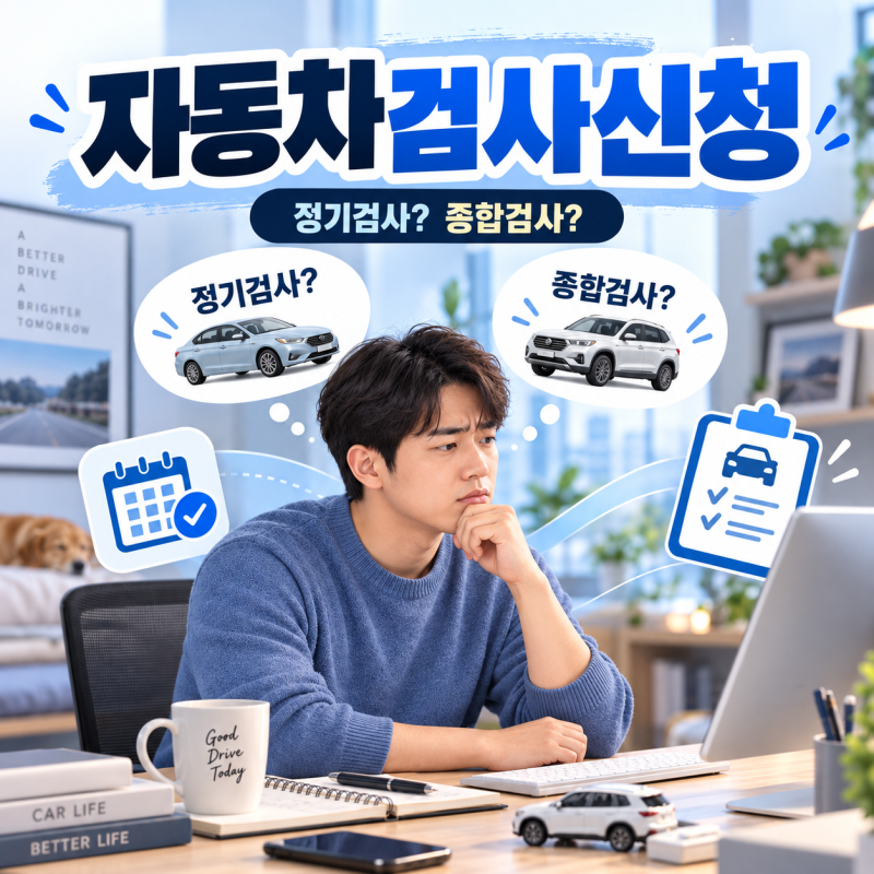 인천 자동차검사신청, 민간검사소 처음 가는 분을 위한 순서 총정리