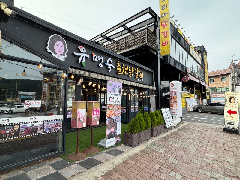 자라섬닭갈비 유명숙 춘천닭갈비 가평 여행 첫끼로 만족한 자라섬맛집