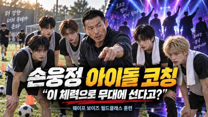 손웅정 아이돌 코칭 총정리｜웨이프 보이즈에 “이 체력으로 무대에 선다고?”·월드클래스 ....