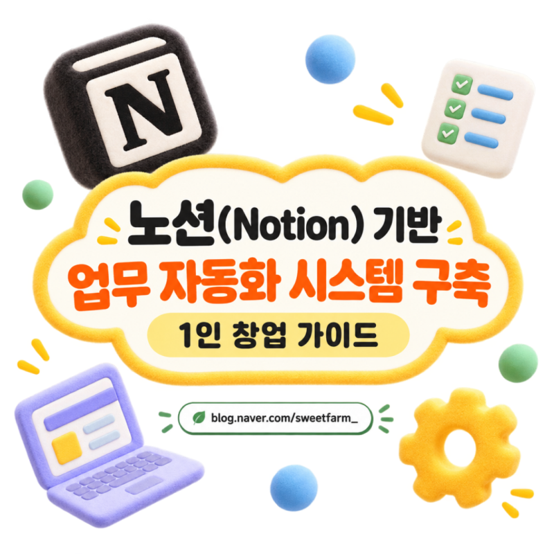 노션(Notion) 기반 업무 자동화 시스템 구축 1인 창업 가이드