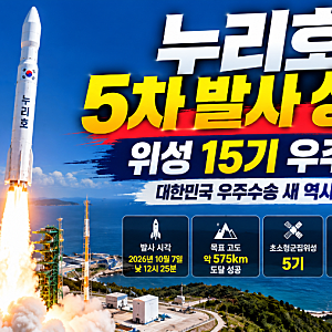 누리호 5차 발사 성공!｜위성 15기 우주로…대한민국 우주수송 새 역사 썼다